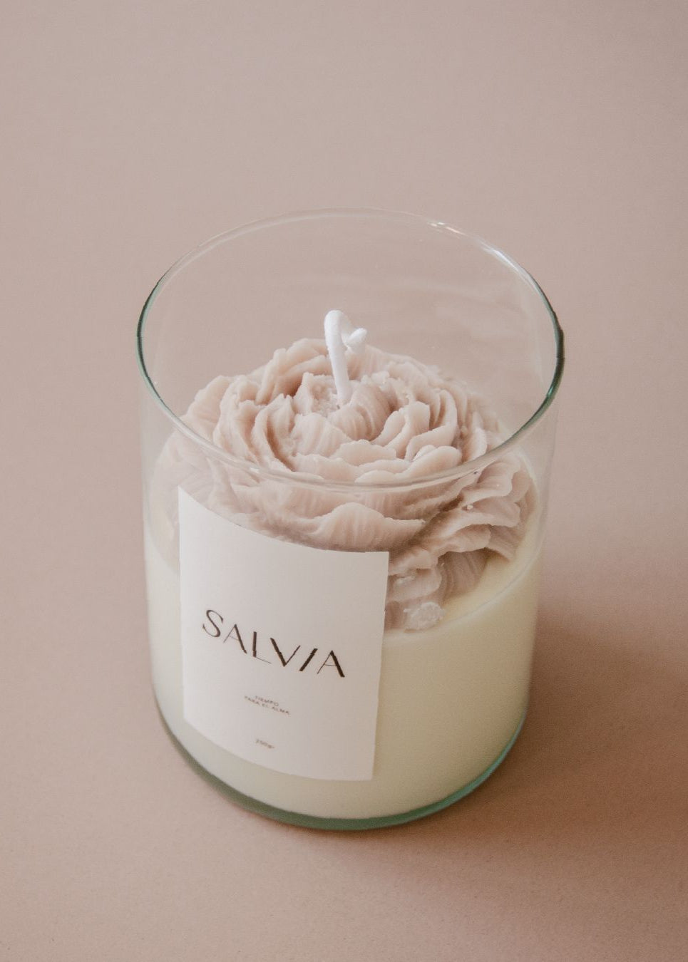 Vela madres con peonia