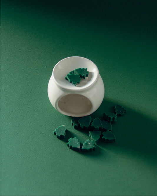 Kit Wax Melts con pebetero edición navidad